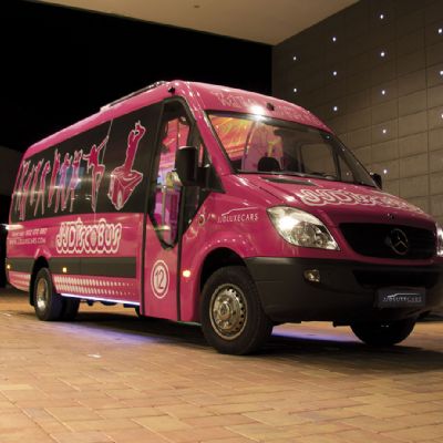 Discobus Rosa 18 pax