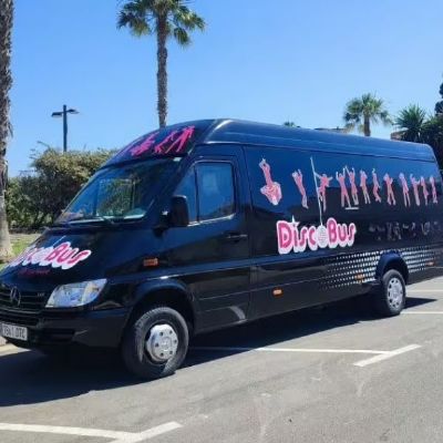 Discobus Negro 16 plazas