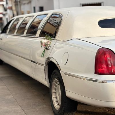 Lincoln Town Car Blanca 8 pax