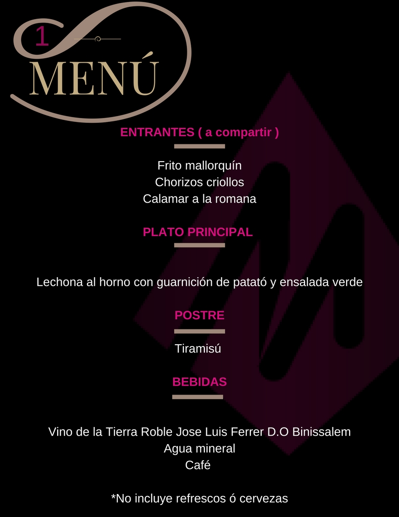 Restaurante Asadito menu 1