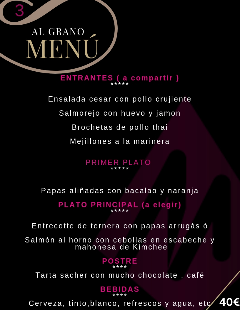 Restaurante para grupos en Cordoba - Al Grano - Martin Espectaculos Restaurante para grupos en Cordoba - Al Grano - Martin Espectaculos