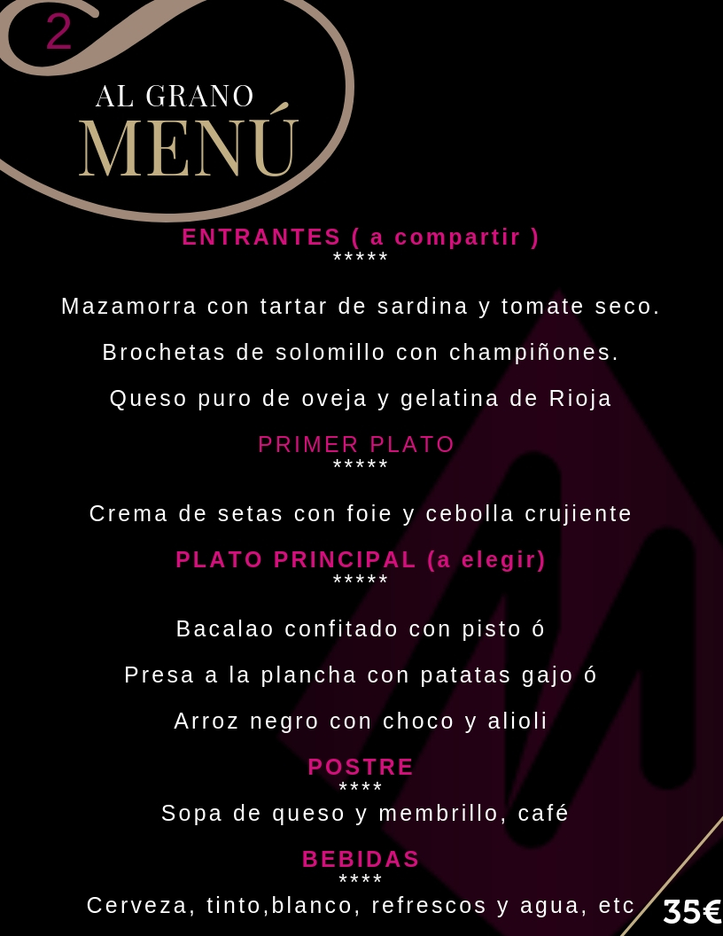 Restaurante para grupos en Cordoba - Al Grano - Martin Espectaculos