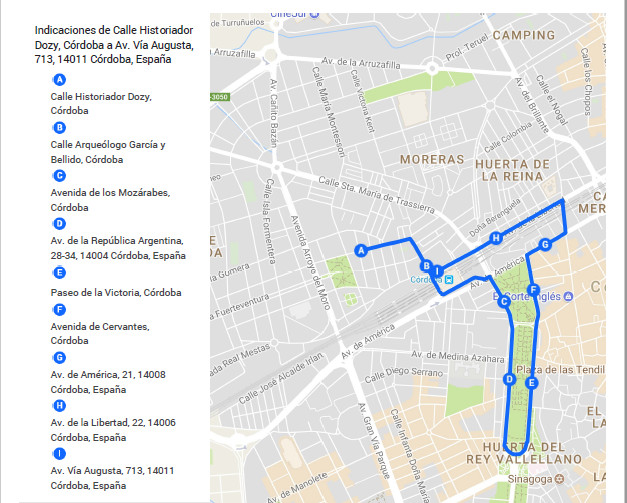 Ruta Be Bike Córdoba