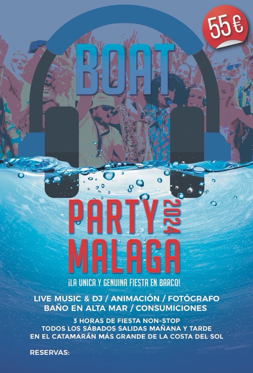 Boat Party Malaga 2024