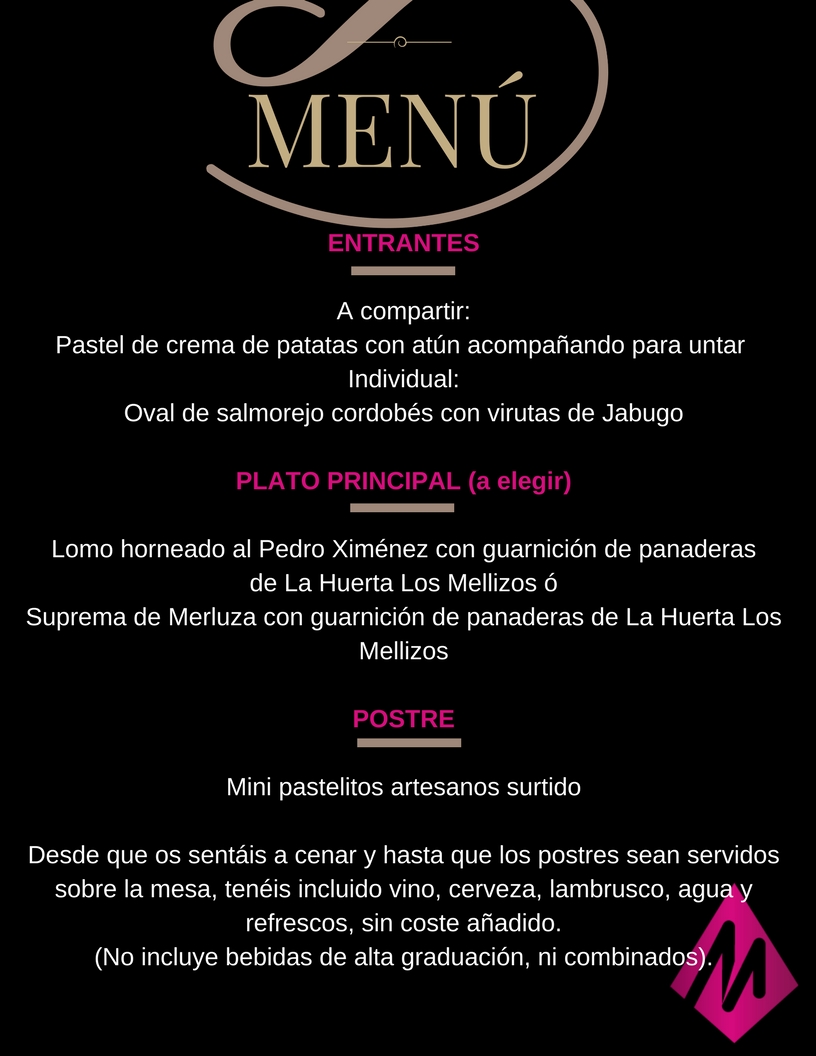 Menu barco para despedidas en Sevilla