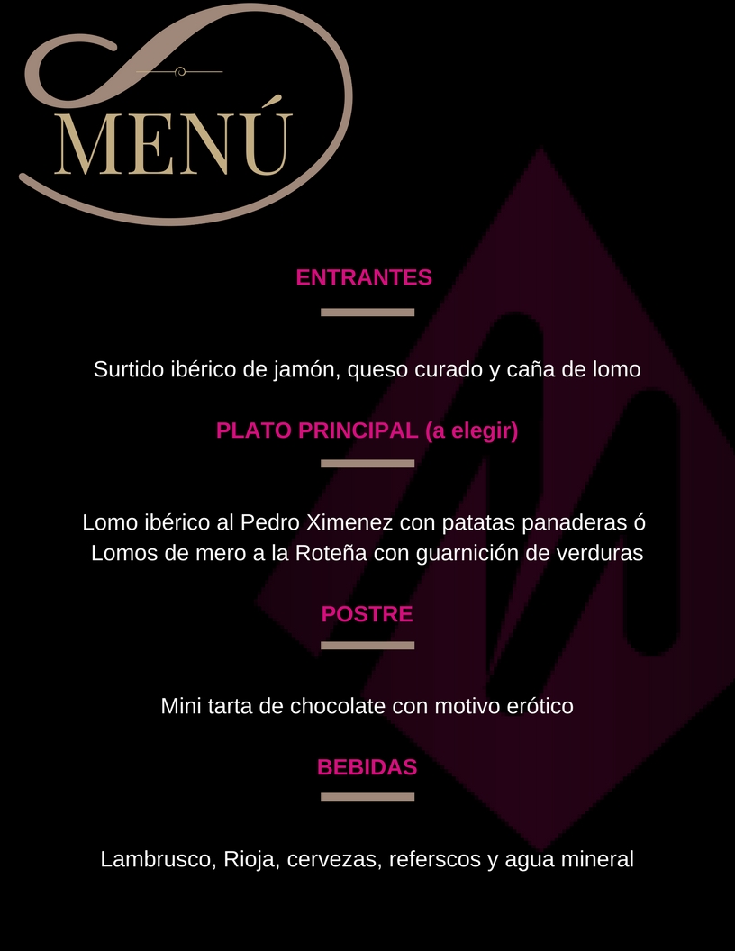Sala Stage menu Sala Stage menu