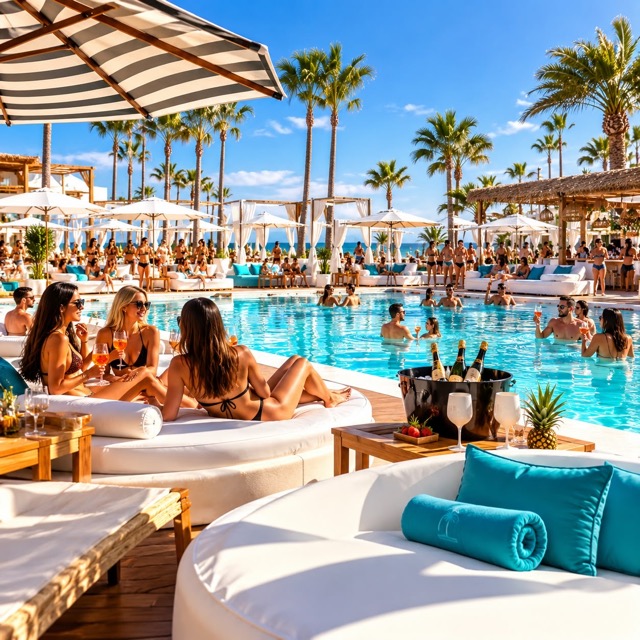 Beach Club & Pool Party